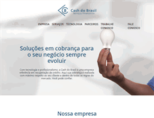 Tablet Screenshot of cashdobrasil.com.br